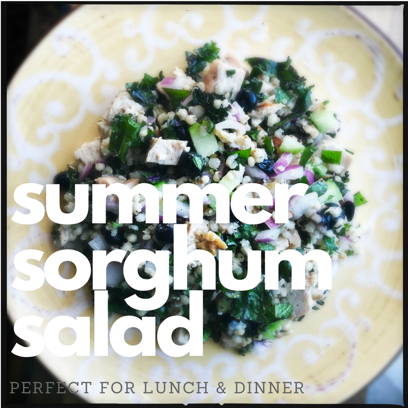sorghum chicken salad